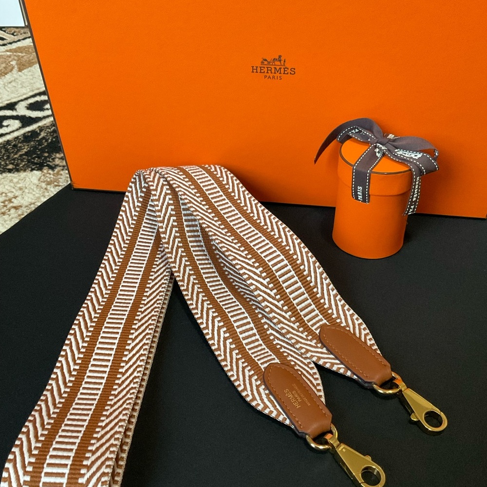 Hermes Sangle Cavale 50mm bag strap